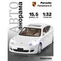 Машинка металлическая инерционная ТМ Автопанорама, Porsche Panamera S, М1:32, свет, звук, JB1251137