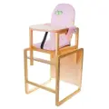 Стол и стульчик для кормления Бутуз роз. Арт. СТД0206