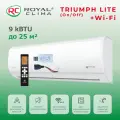 Классический кондиционер с Wi-Fi Royal Clima Triumph Lite RC-TWL28HN на 3 кВт (до 25 м2), A, белый