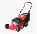 Бензиновая газонокосилка SHINERAY SRCS-46A, травосборник, красный
