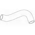 LUZAR LPK0511 Патрубок охл. для а/м Chevrolet Cruze (09-) 1.6i верх. (EPDM, 1 шт.) (LPK 0511)