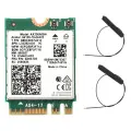 Intel Wi-Fi 6 AX200NGW беспроводной сетевой адаптер, AX200 antenna 2pcs