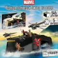 Конструктор Супергерои Марвел Черная пантера: битва на воде, 545 деталей, Marvel