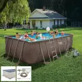 Каркасный бассейн 549x274x132см полный комплект с песочным фильтр-насосом Р20-2052-S