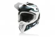 Шлем Acerbis LINEAR White/Light-Blue, M