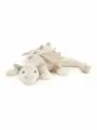Игрушка мягкая Jellycat Snow Dragon, 30 см, интерактивная, бархат, велюр