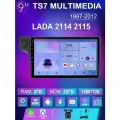 Штатная магнитола TS-7 Лада 2114/LADA 2114 2115 1997-2012 (4 ядер, 2/32 ГБ, wifi, GPS+Глонасс, carplay и android auto)