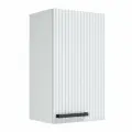 Кухонный шкаф навесной 40x68x28.6 см МДФ цвет белый фрезеровка