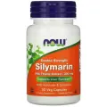 NOW Double Strength Silymarin (силимарин двойной концентрации) 300 мг 50 вегетарианских капсул