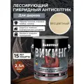 Антисептик для дерева викинг Акватекс биоцидная пропитка гибридная лессирующая 2,5 л бесцветный