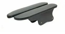 Подлокотник на дверь для а/м Газель 3302 Оптима (серый) перф. экокожа к-т 2шт.