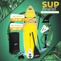 SUP-доска KELPIE, надувная, универсальная, 9,5 290 х 80 х 15 см, желтая