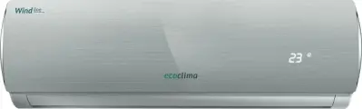 Настенный кондиционер Ecoclima ECW/I-09QCG + EC/I-09QC, серебристый