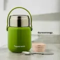 Термос Tupperware, нержавеющая сталь, 1л, для еды, цвет зеленый