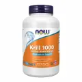 NOW Krill 1000mg, Масло криля, 120 капсул, Омега-3, антиоксидант, для связок и суставов, для сердца и сосудов