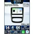 Магнитола Teyes CC4L 4/64GB для Renault Duster 2010-2015 / Nissan terrano 2014-2020, штатная магнитола, IPS, DSP,4G, Wi-Fi