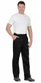 Брюки профессионал черные р. 60-62/182-188 / Брюки рабочие мужские / Брюки рабочие