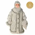 Игрушка - кукла мягконабивная Дед Мороз Царский Белый, 50 см в упаковке
