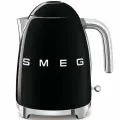 Чайник электрический Smeg KLF03BLEU, 1,7 литра, металл/пластик, 2400Вт, черный