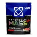 USN Гейнер Hyperbolic Mass Strawberry гиперболик масс ОЛЛ-ИН-УАН со вкусом клубничного чизкейка, порошок,1 кг