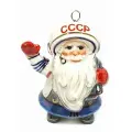 Елочная игрушка Космический Дед Мороз