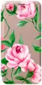 Чехол-книжка на Apple iPhone SE / 5s / 5 / Эпл Айфон 5 / 5с / СЕ с рисунком Amazing Peonies золотистый