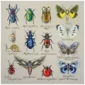 Набор для вышивания крестом Марья искусница 03.015.16 Насекомые 30х30 см