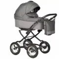 Коляска 2 в 1 Indigo BARBARA Classic универсальная (05), темно-серый
