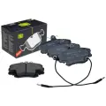 Дисковые тормозные колодки передние TRIALLI PF095101 (4 шт.) черный