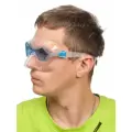 Маска для плавания Salvimar INCREDIBILE, прозрачный силикон/голубые линзы