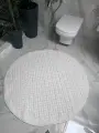 Коврик круглый для ванной и туалета 120х120 см Турция