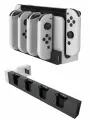 Зарядная док-станция для 4х контроллеров Joy-Con Nintendo Switch (iPega PG-9186) Black-White