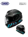 Шлем SHOEI GT-Air3, цвет: черный матовый, синий, размер: M：Оригинальный шлем