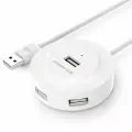 USB Хаб UGREEN CR106 (20270) USB 2.0 Hub 4 Ports. Длина: 1м. Цвет: белый
