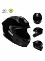 Мотоциклетный шлем AGV-K6S, цвет: черный, размер: XXL код