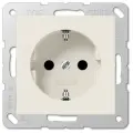 Розетка JUNG EP 1420 KI ECO Profi, 16 А, с защитной шторкой, с заземлением