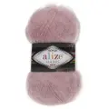 Пряжа Alize 'Mohair classic' 100гр. 200м (25%мохер, 24%шерсть, 51%акрил) (161 пудра) 2 шт