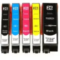Набор картриджей 26XL для Epson T2621, T2631, T2632, T2633, T2634 (5 цветов)