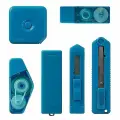 Набор канцелярских принадлежностей XS Stationery Kit Blue 6 шт.