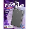 Внешний аккумулятор 5000mAh Usams CD227 Tarnish (5KCD22701), 20W, пластик
