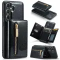 DG. Ming Роскошный блестящий чехол-кошелек для Samsung Galaxy S24 (Самсунг галакси с 24) , блестящий кожаный чехол с магнитным креплением и держателем для карт, милый кошелек для женщин и девочек