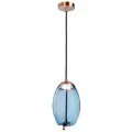 Светильник светодиодный Loft IT Knot 8133-A, 5 Вт, цвет арматуры: медный, цвет плафона: голубой