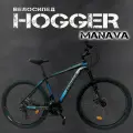 Велосипед Hogger Manava 21, черно-синий, горный MTB, 27,5