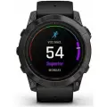 Умные часы ⌚️ Garmin EPIX Pro Gen 2 Sapphire Carbon Gray 51mm с GPS и пульсометром (010-02804-01)