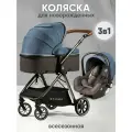 Коляска 3 в 1 для новорожденных прогулочная трансформер
