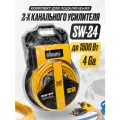 Набор для подключения сабвуфера и усилителя в машину Global Audio SW-24 /комплект кабелей для автомобильной акустики