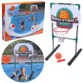 Игровой набор 'Water Fun', баскетбол для бассейна, кольцо 45х45х67 см, мяч 12 см, насос