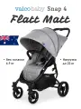 Коляска прогулочная всесезонная Valco Baby Snap 4 Flatt Matt, цвет: Cool Grey