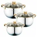 Набор Кастрюль из 6-и предметов KL-4297