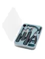 Набор инструментов IKEA TRIXIG, в кейсе, 15 предметов, голубой